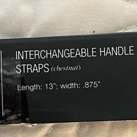 MICHE Interchangeable 13” Handle/Straps Chestnut - Picture 5 of 5